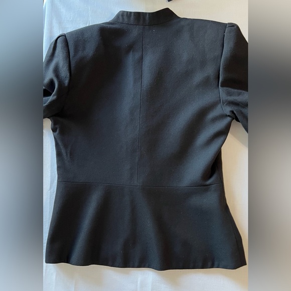 SuitsMe Women's  Lined Jacket Black Size 8P - Picture 4 of 5